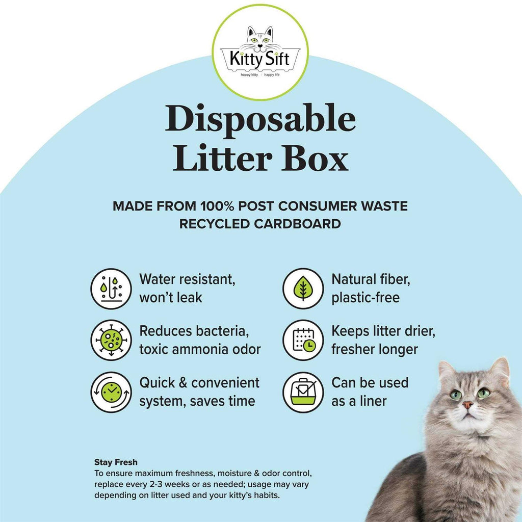 Eco-Friendly Disposable Litter Box E401