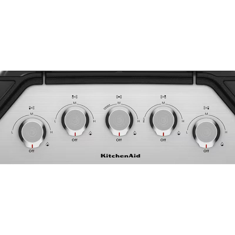 36 in. Stainless Steel Gas Cooktop with 5 Burners Q5659