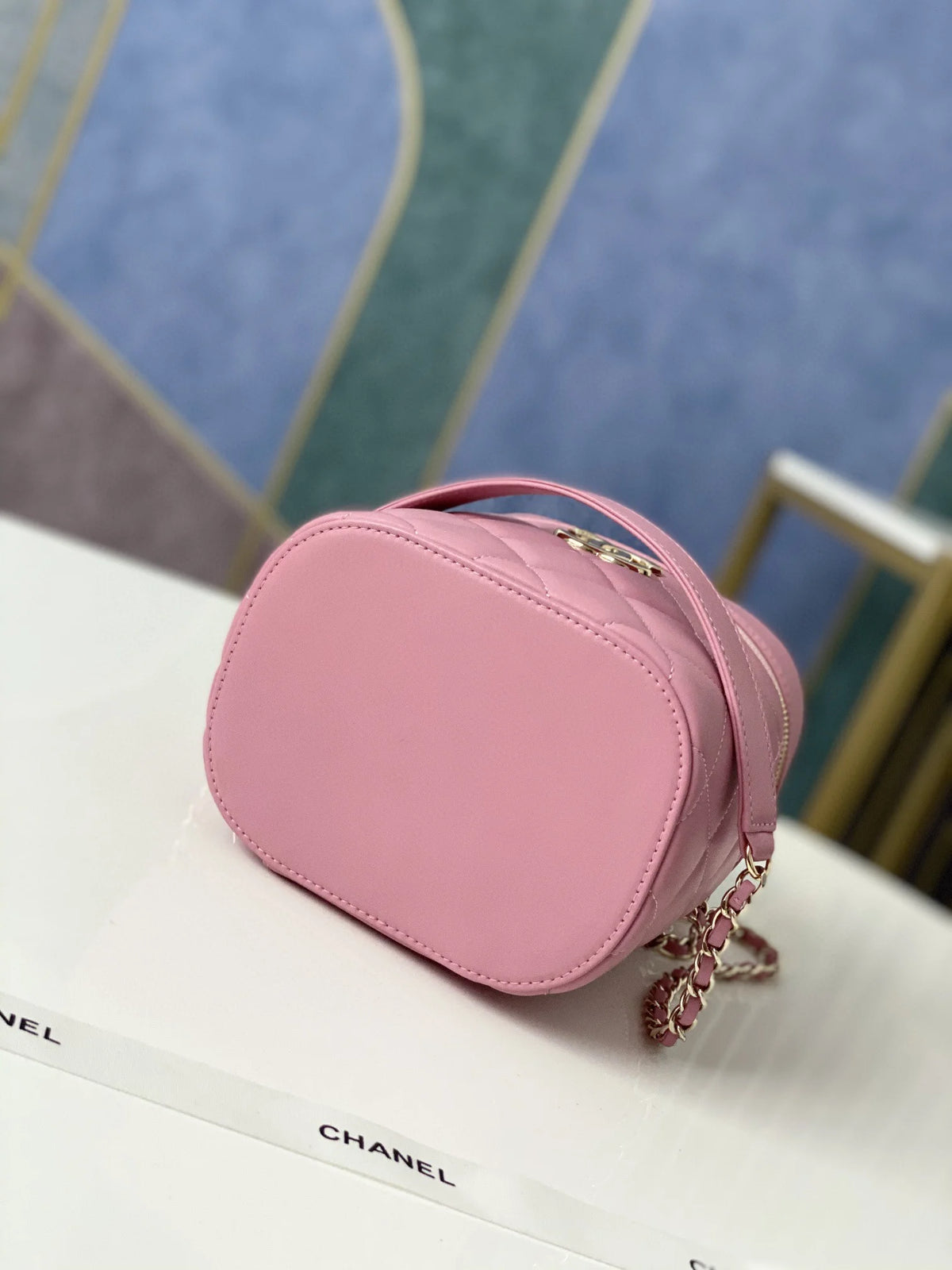 Pink Vanity Case Handbag M575458