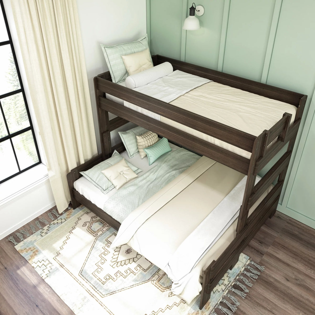Twin XL Over Queen Platform Bed Frame U6846
