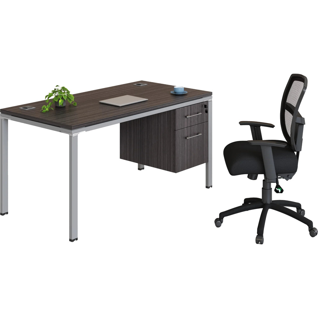 Single Desk with Pedestal F5096