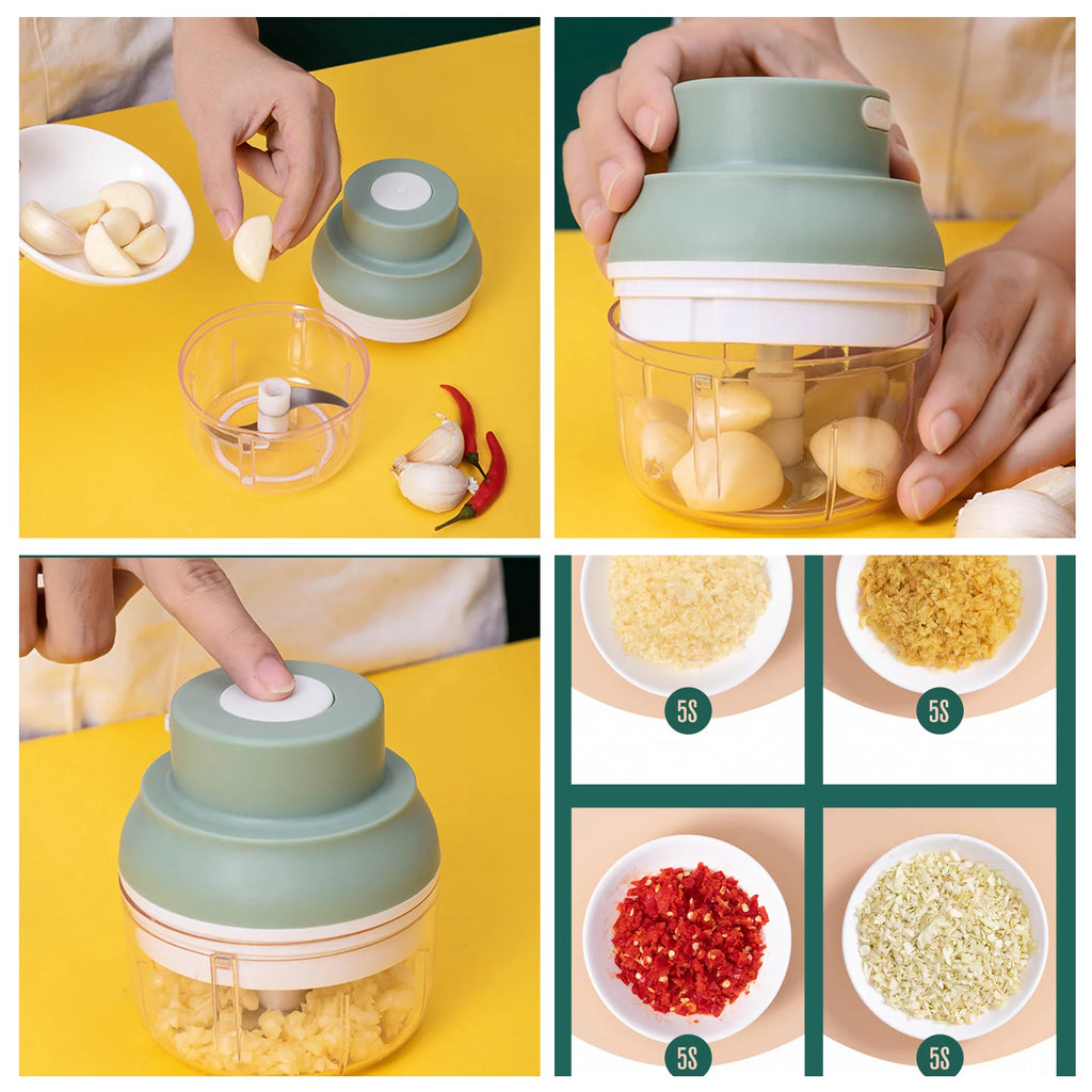 Electric Chopper USB Mincer Z6249