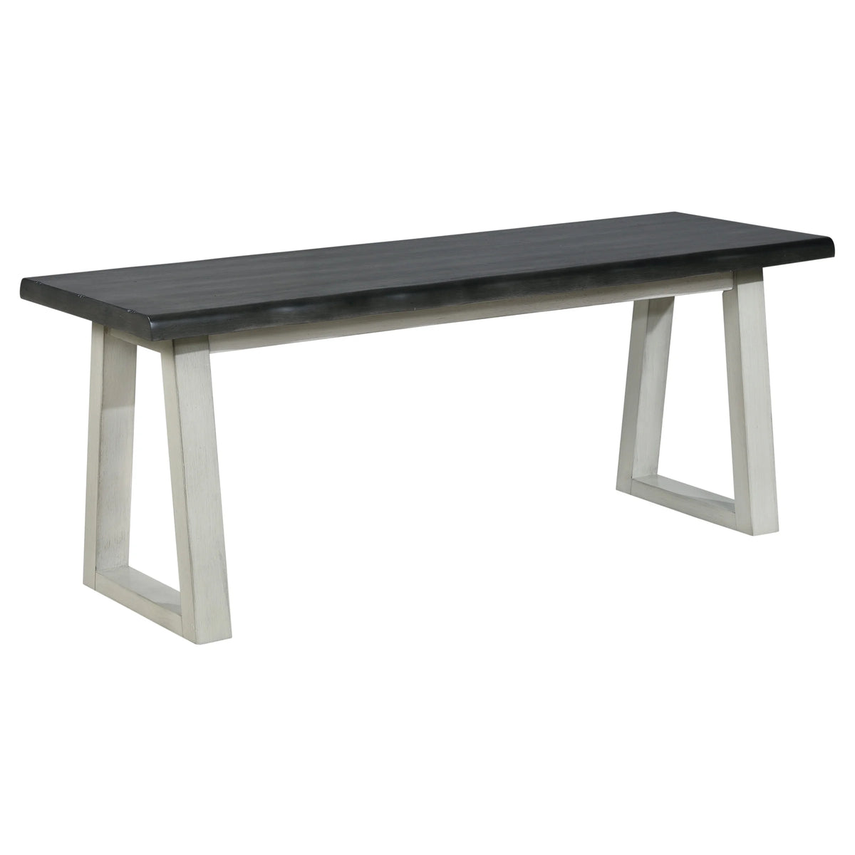 Charcoal Light Gray Bench G124