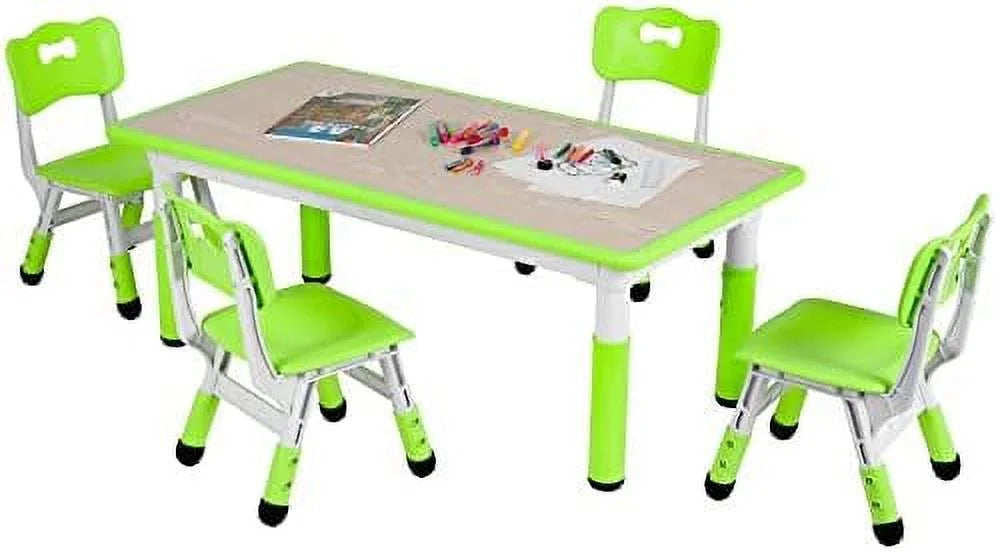 Height Adjustable Toddler Table and Chair Set D44607