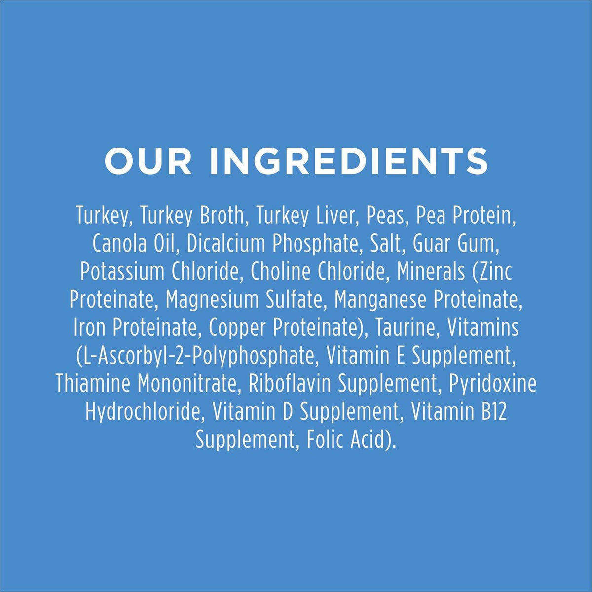 Grain Free Turkey Cat Food E3603
