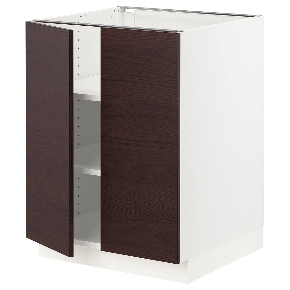 White Base Cabinet with 2 Doors G3816