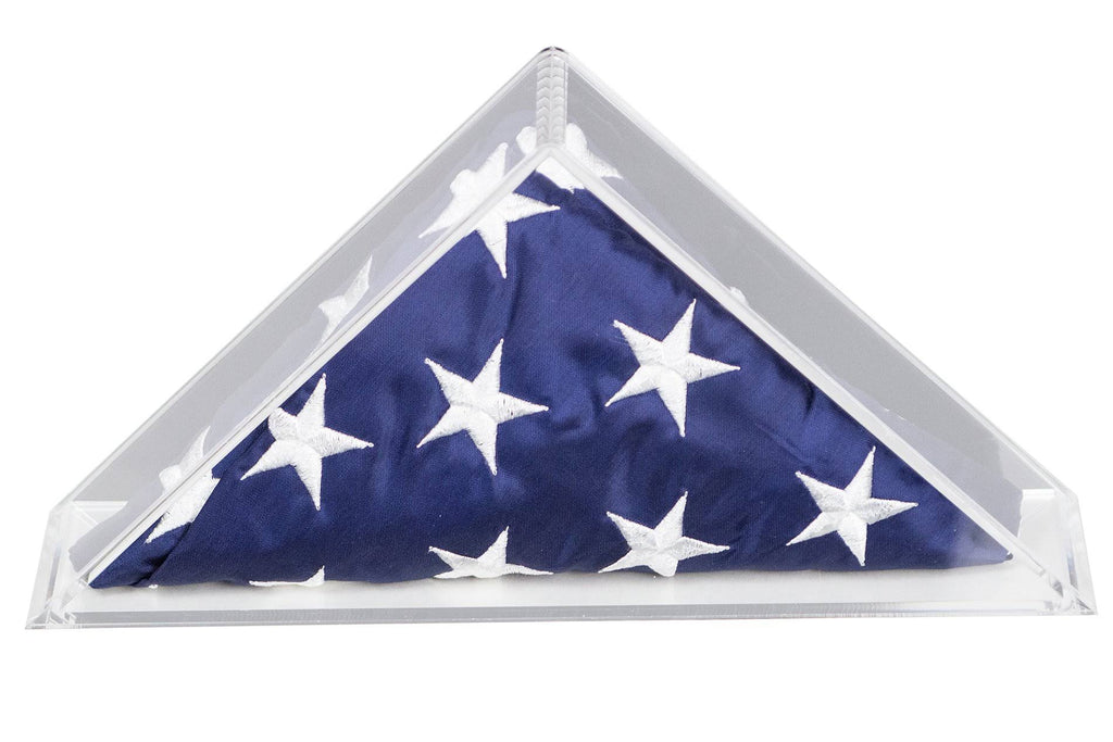 Acrylic Flag Display Case with Black Back K822706