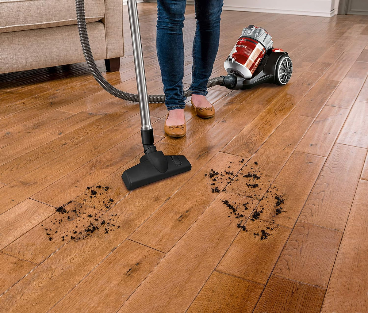 Bagless Canister Vacuum Cleaner F877