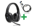 Noise Canceling Headset with Wired Ear Buds J4482