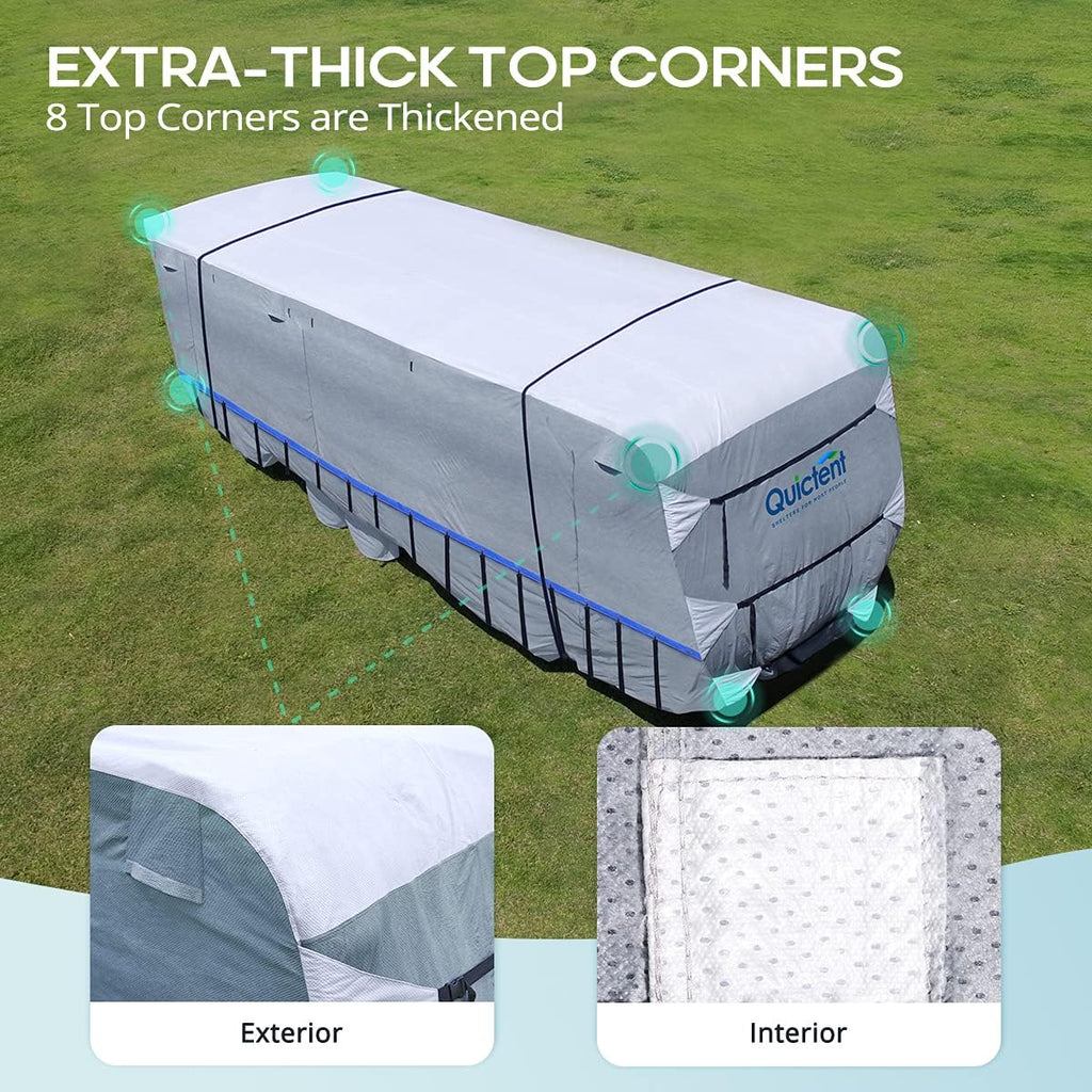 Class C RV Cover, 6-ply Camper Cover, Fits 20 - 23Ft Motorhome O584