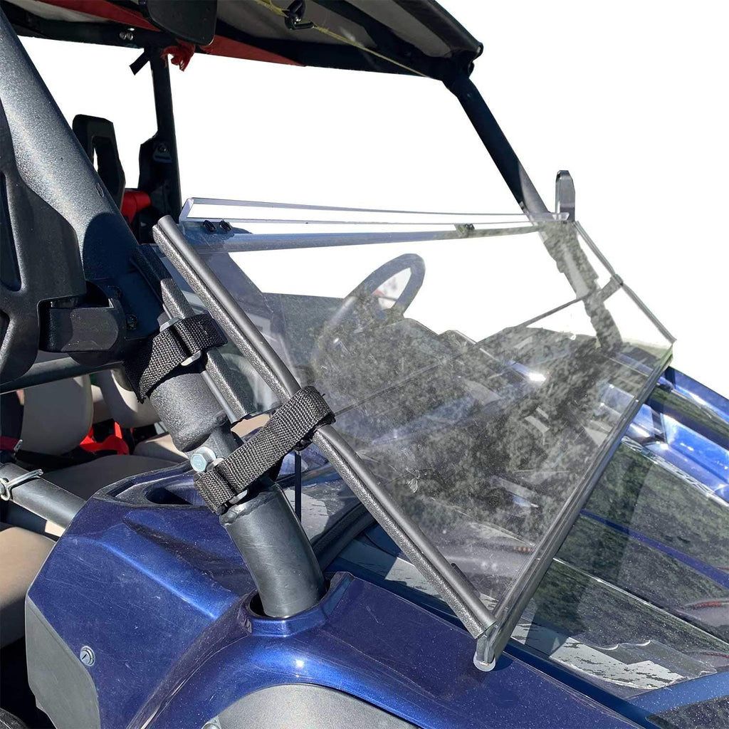 Folding Scratch Resistant Polycarbonate Windshield O582142