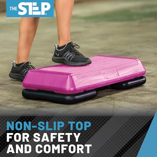Exercise Step Platform with 2 Risers J532195