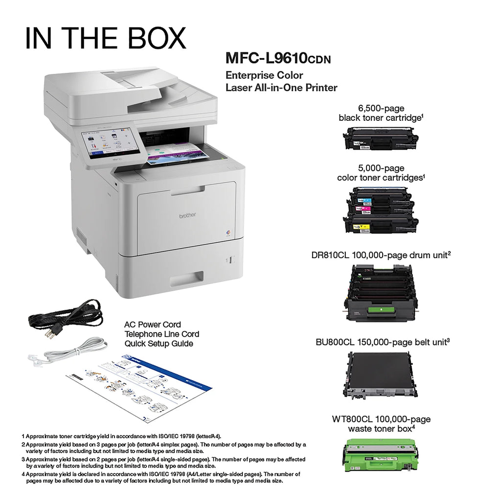 Color Laser All-in-One Printer P4812