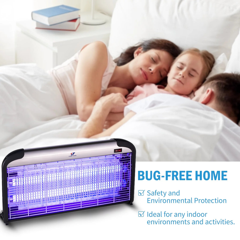 2500V 30W Dual UV Tube Bug Zapper B9475