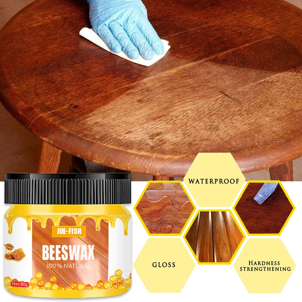 Wood Care Wax Solid Wood Furniture Polishing Beeswax M543218