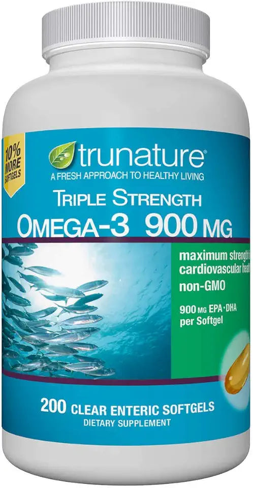 Omega-3 900 mg 200 Clear enteric softgels N413592