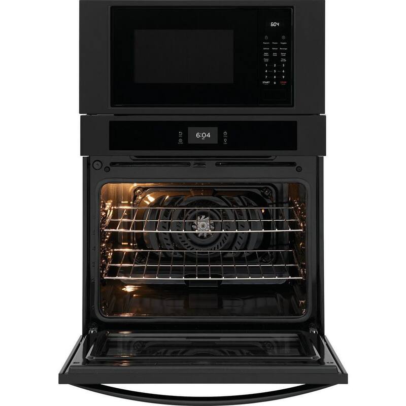 Electric Wall Oven with Built-In Microwave in Black P86766