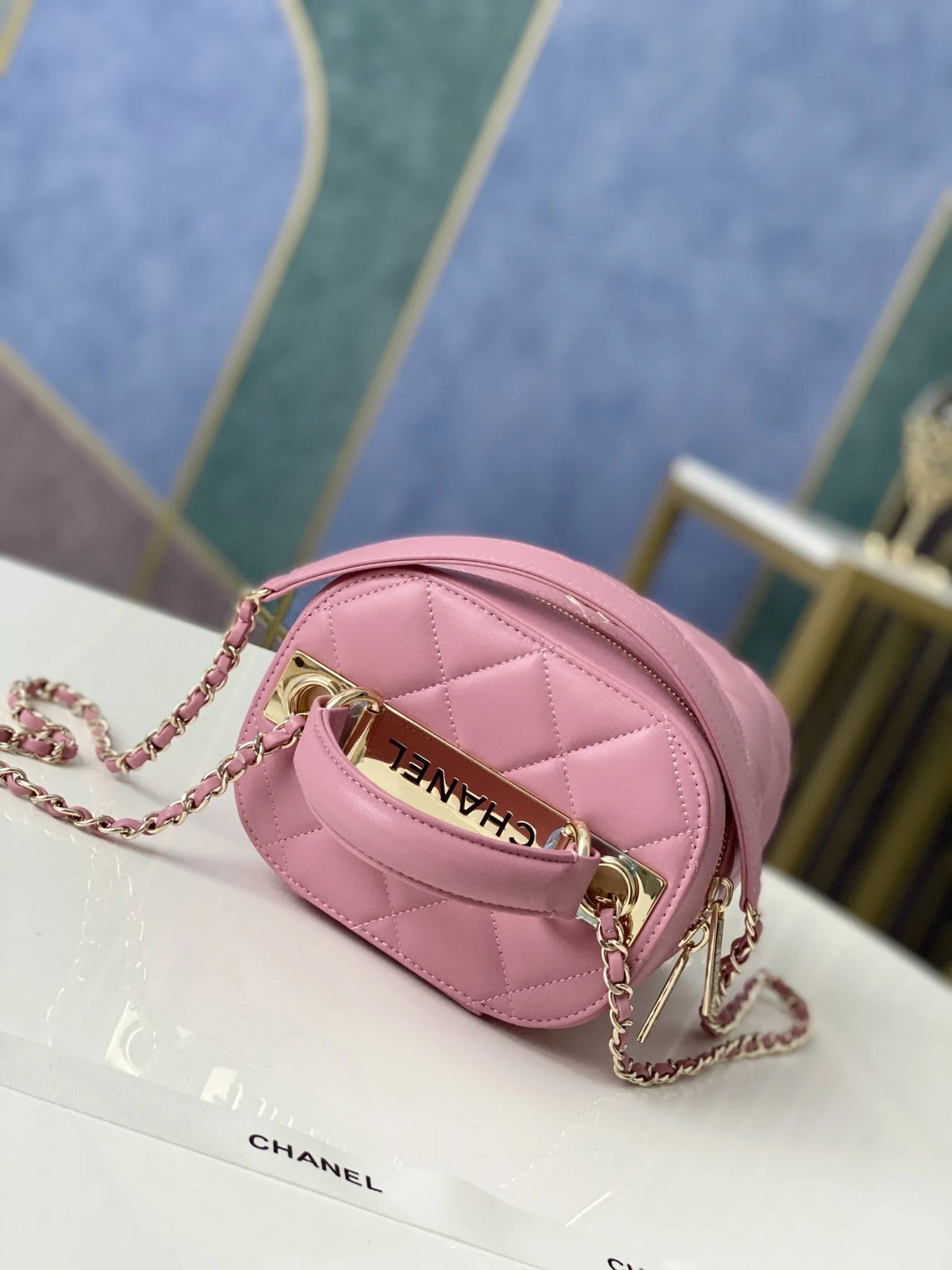 Pink Vanity Case Handbag M575458