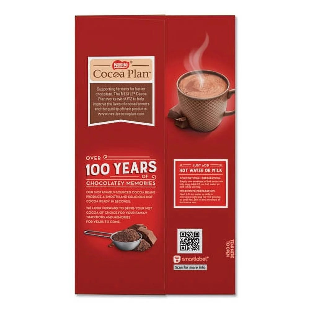 Hot Cocoa Mix, Rich Chocolate, .71oz, 50/box, Bundle of 10 Boxes A2868