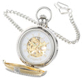 Two-Tone Mechanical Pocket Watch W8751