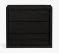 Warm Black 3-Drawer Dresser H424