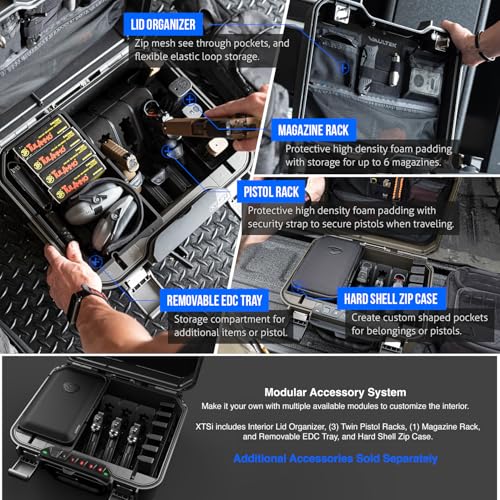 Biometric Waterproof Handgun Safe with Backlit Keypad U428