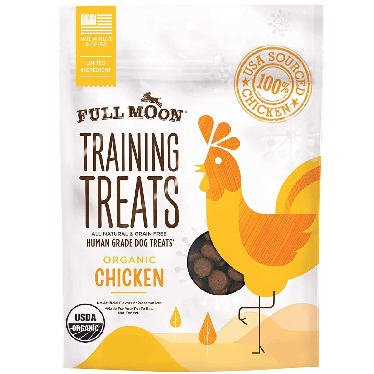 Organic Chicken Dog Treats 175 Treats O683031
