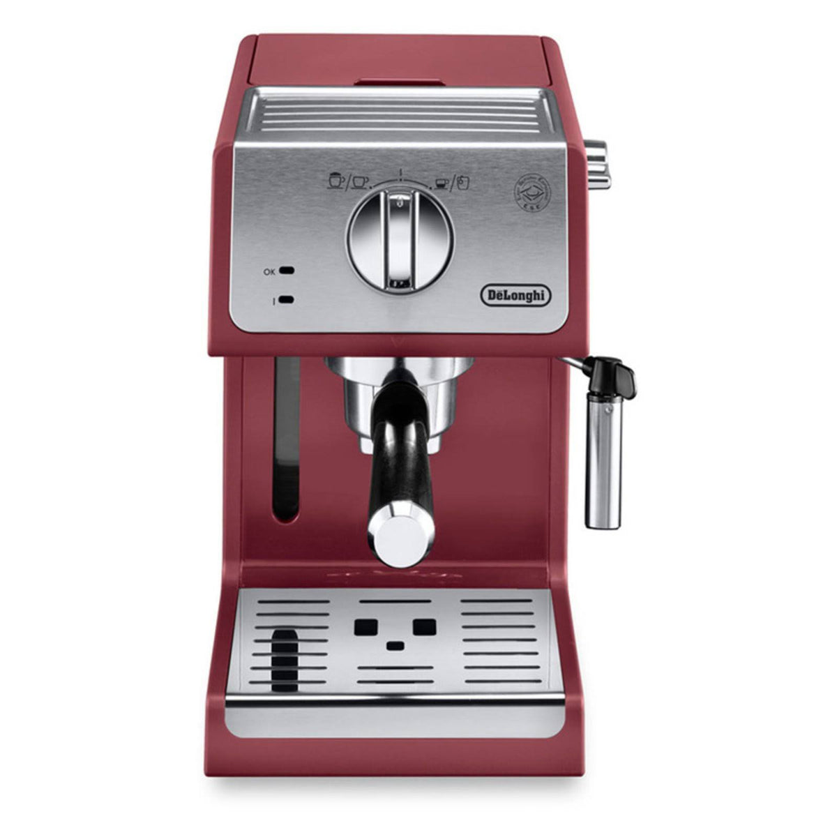 15 Bar Espresso Machine with Advanced Cappuccino System, Red P405698