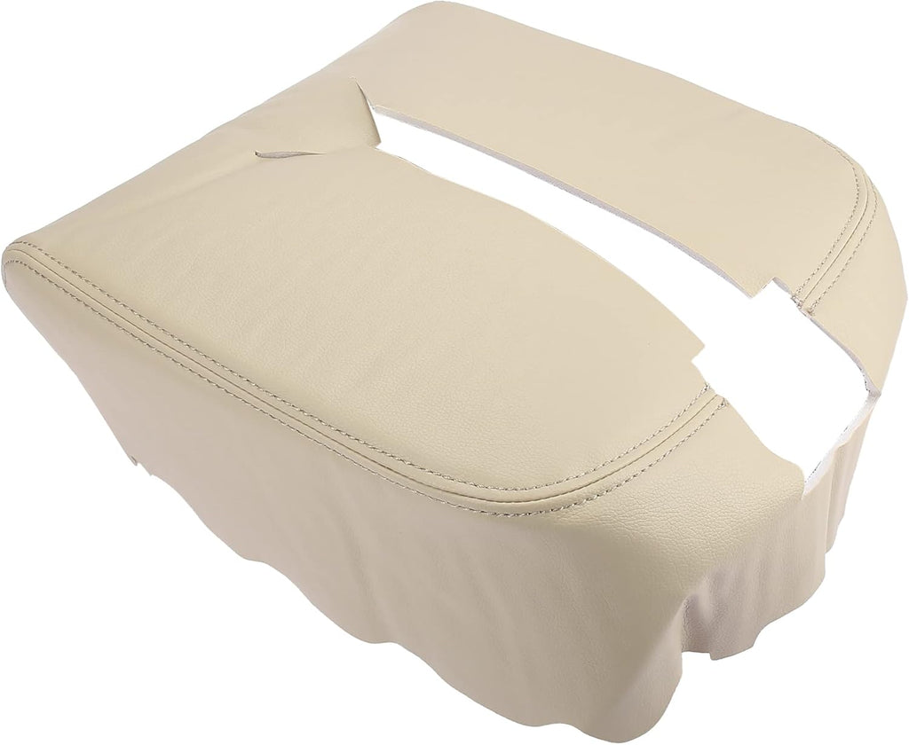 Beige Car Center Console Lid Armrest Cover Protector Pack of 2 D588475