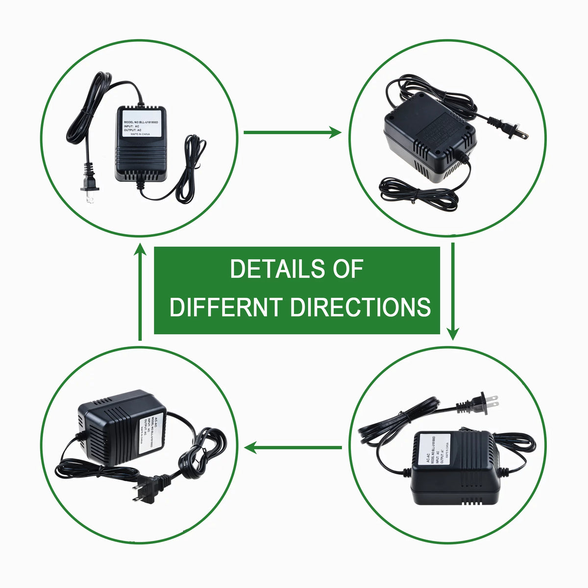 Compatible AC Power Adapter Replacement Y361