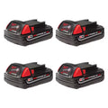 18-Volt Lithium-Ion Compact Battery Pack 1.5Ah 4-Pack U750463