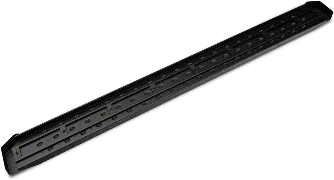 Black Steel Running Boards B89349