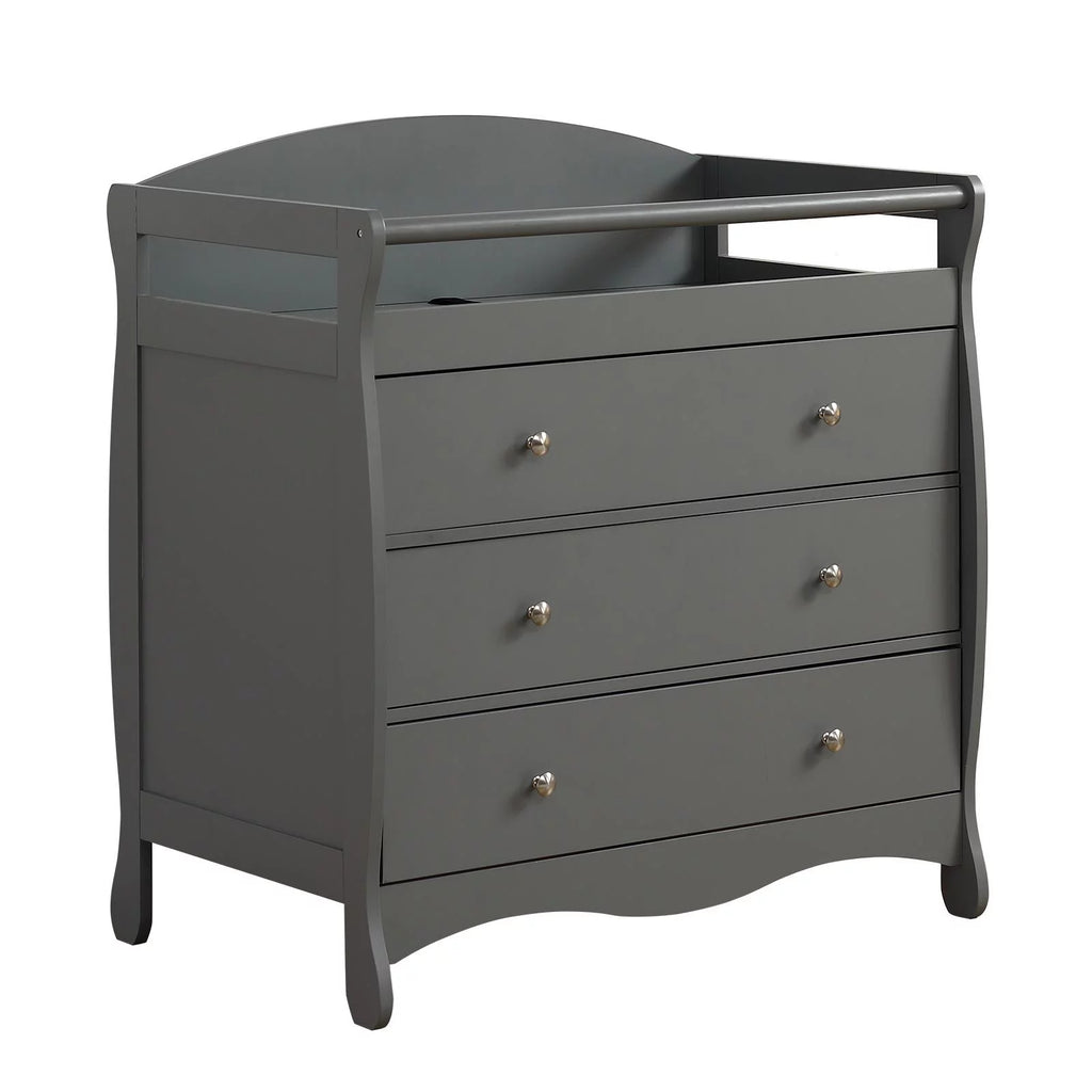Gray 3 Drawer Changing Dresser Q88507