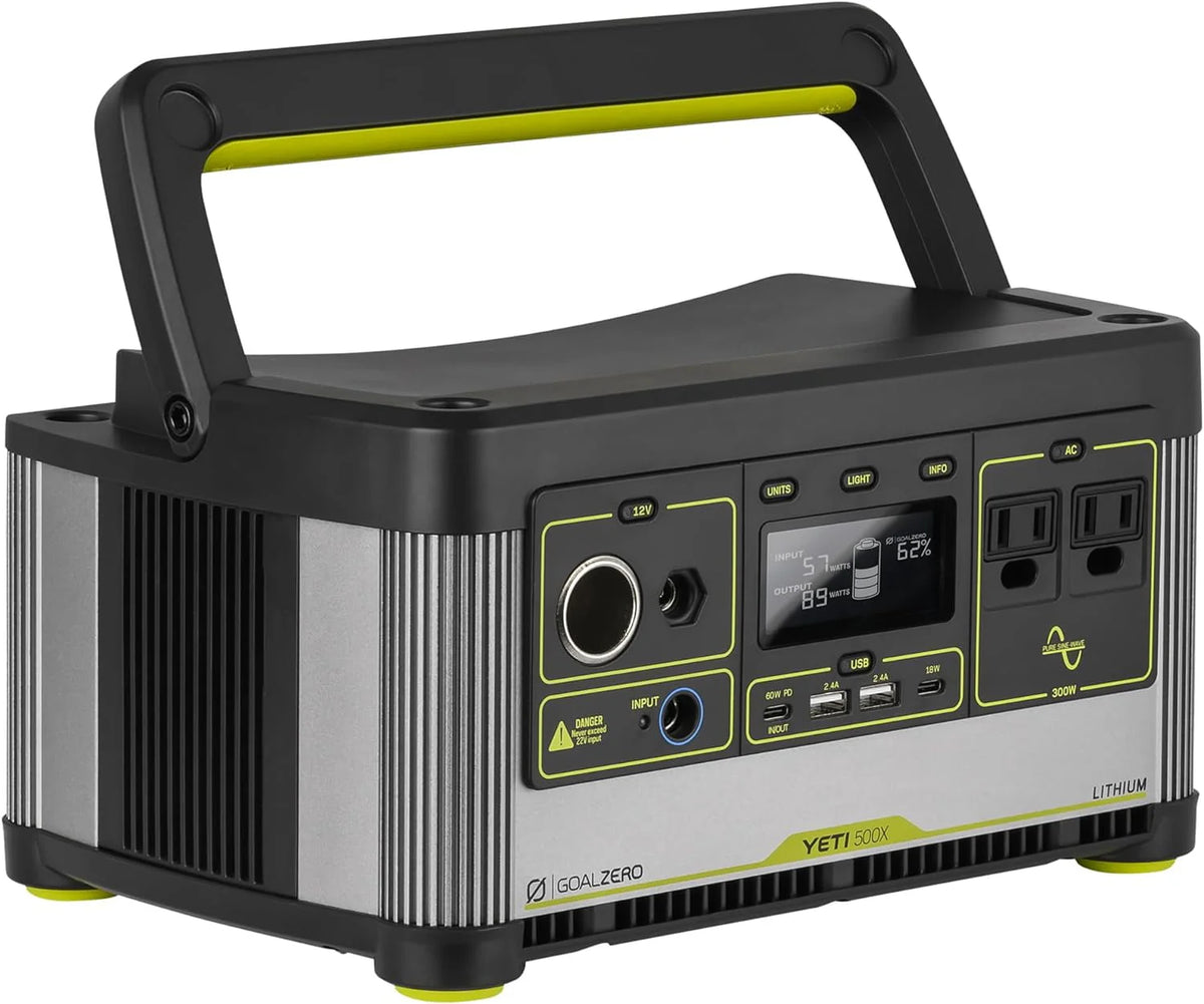 Restored Portable Power Station 505Wh Lithium Battery 300 Watt T78415