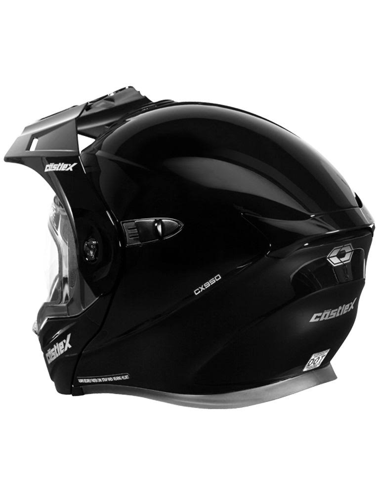 Solid Black Modular Snowmobile Helmet O874627