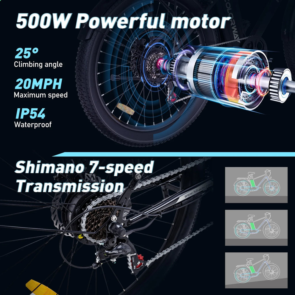 500W 26X3.0 Electric Bike G476308