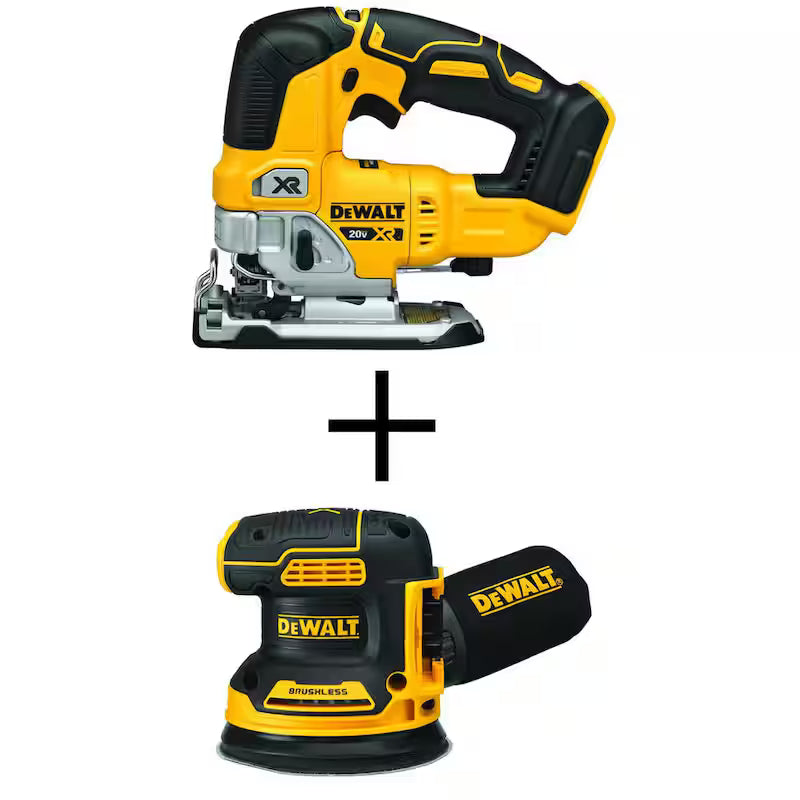 20V MAX Cordless Brushless Jigsaw and Random Orbital Sander G23891