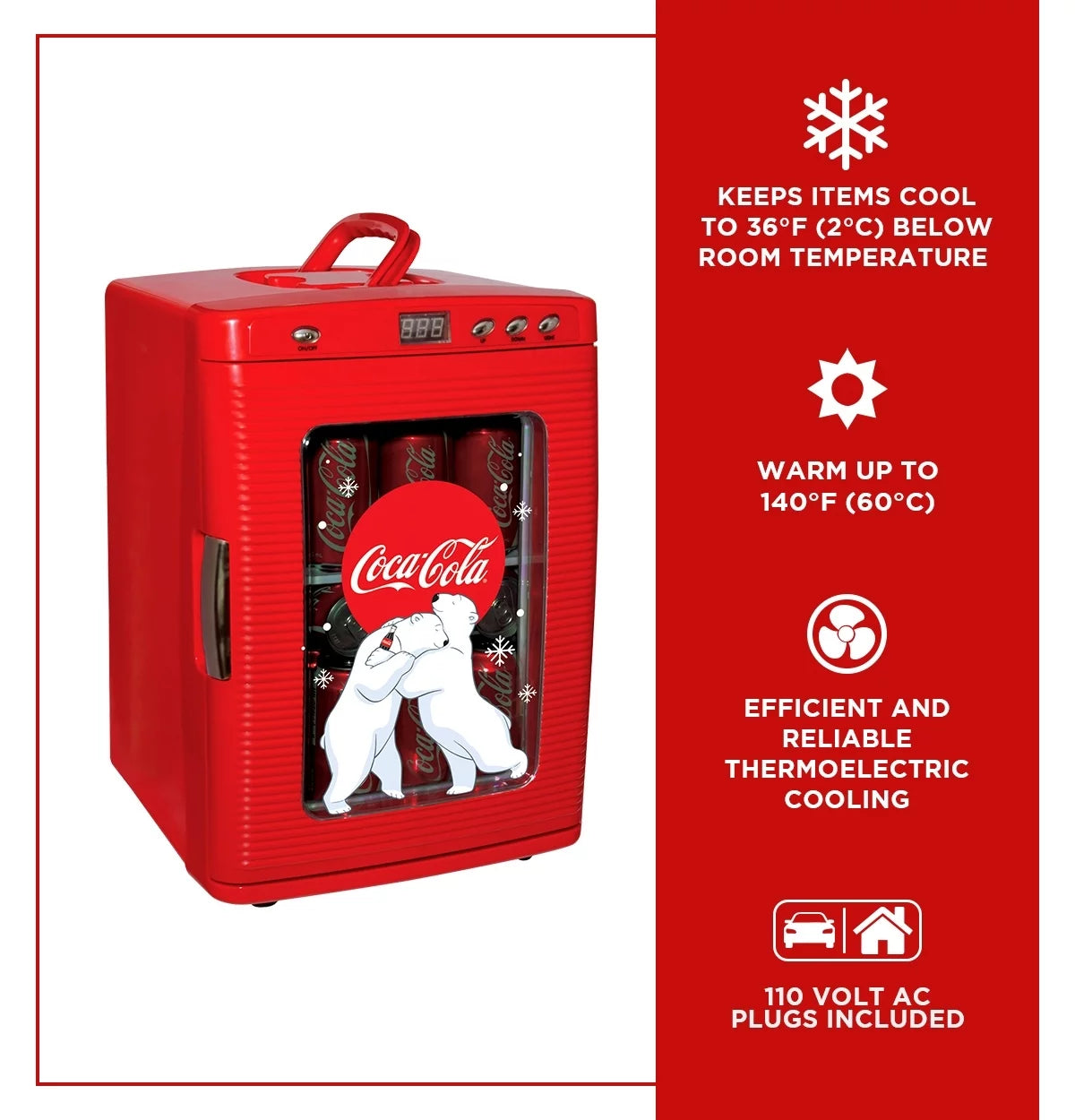 Portable Cooler Warmer with Display 25L (26 qt) W152969