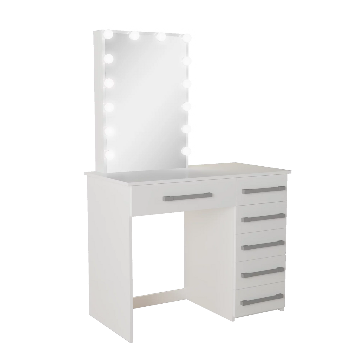 White Painted Vanity Table J979362