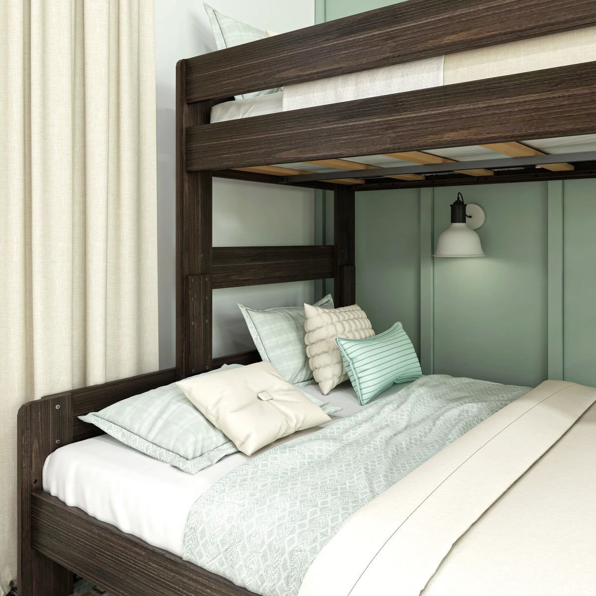 Twin XL Over Queen Platform Bed Frame U6846