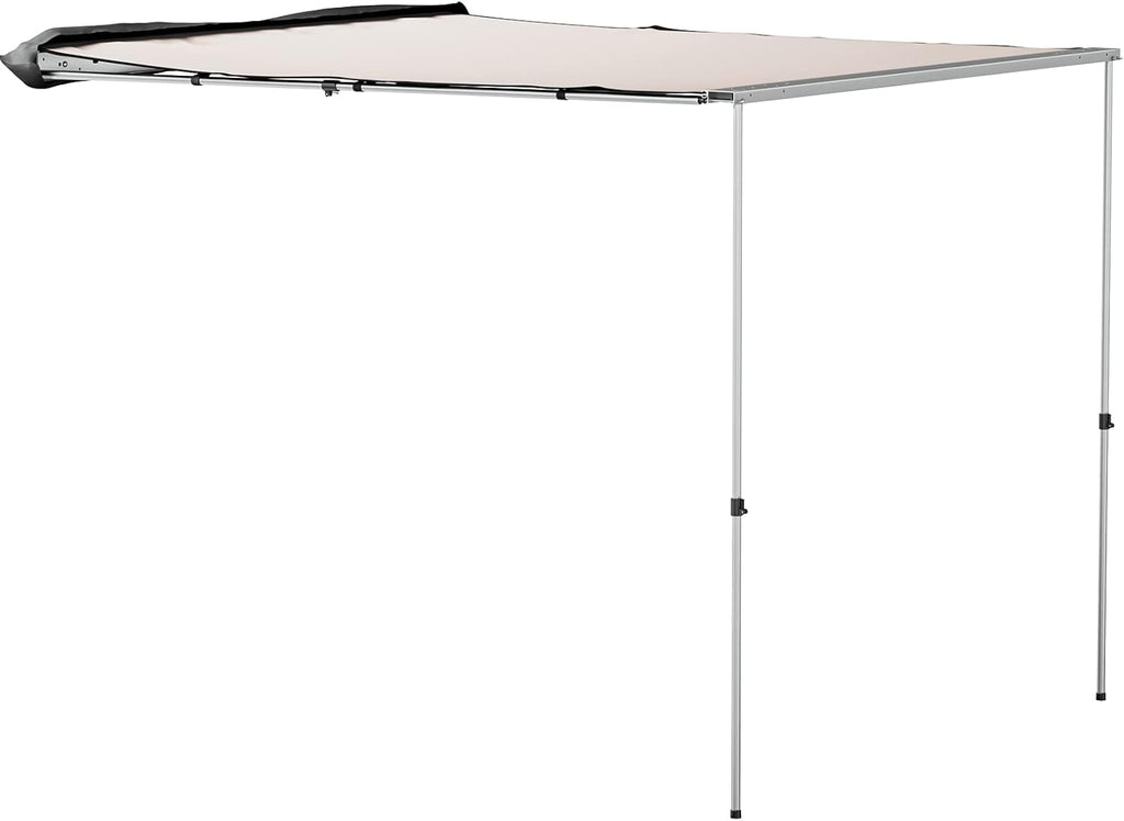 6.6'x8.2' Waterproof UV50+ Retractable Car Side Awning with Carry Bag Z762
