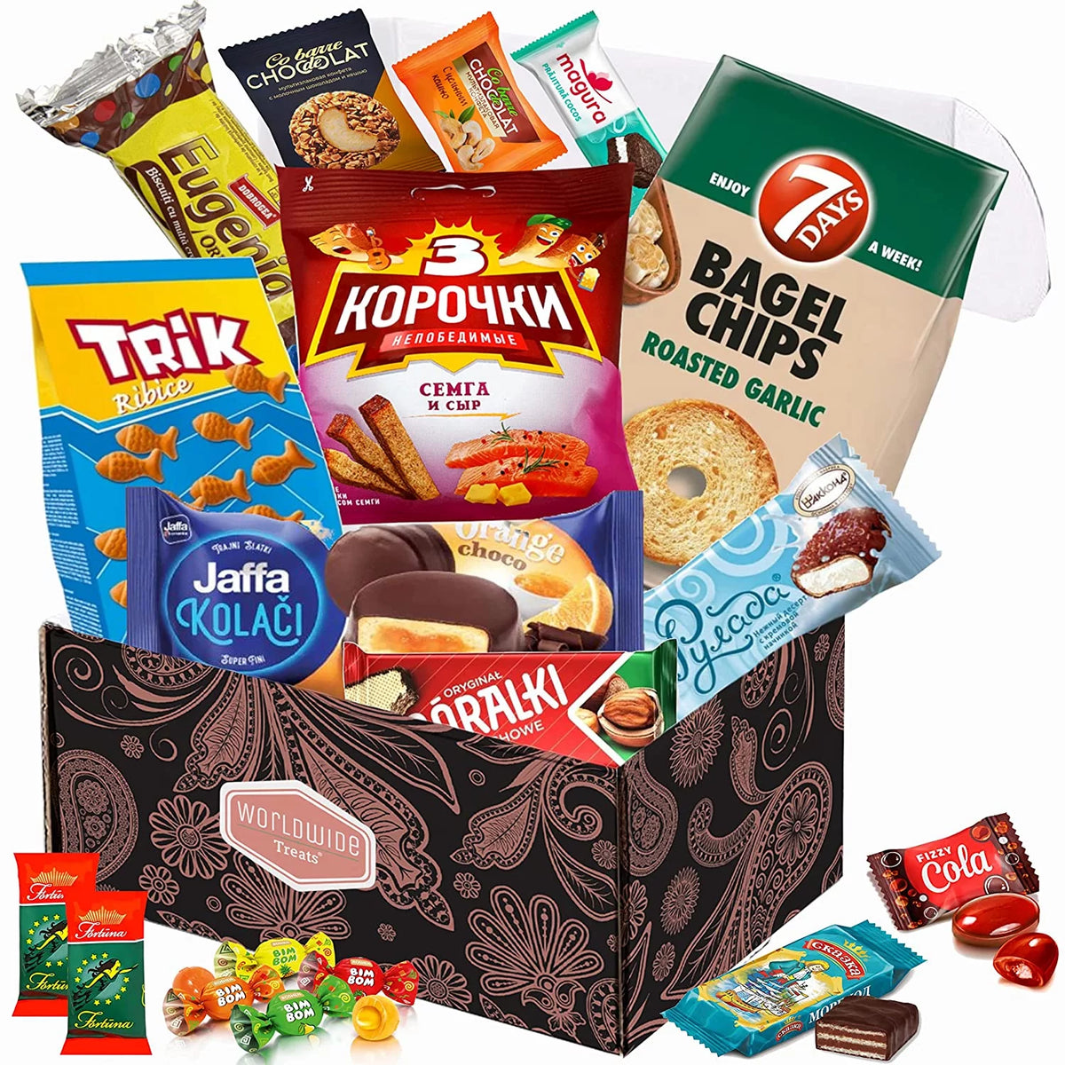 Snacks Mix Care Package Gift Box Assortment K6602