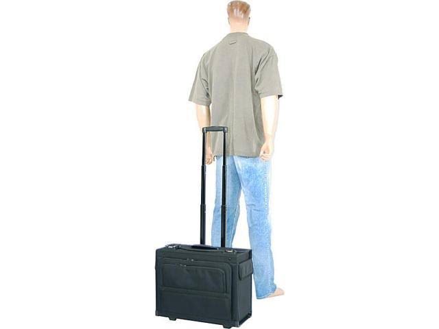 Black Rolling Laptop Catalog Case X670389
