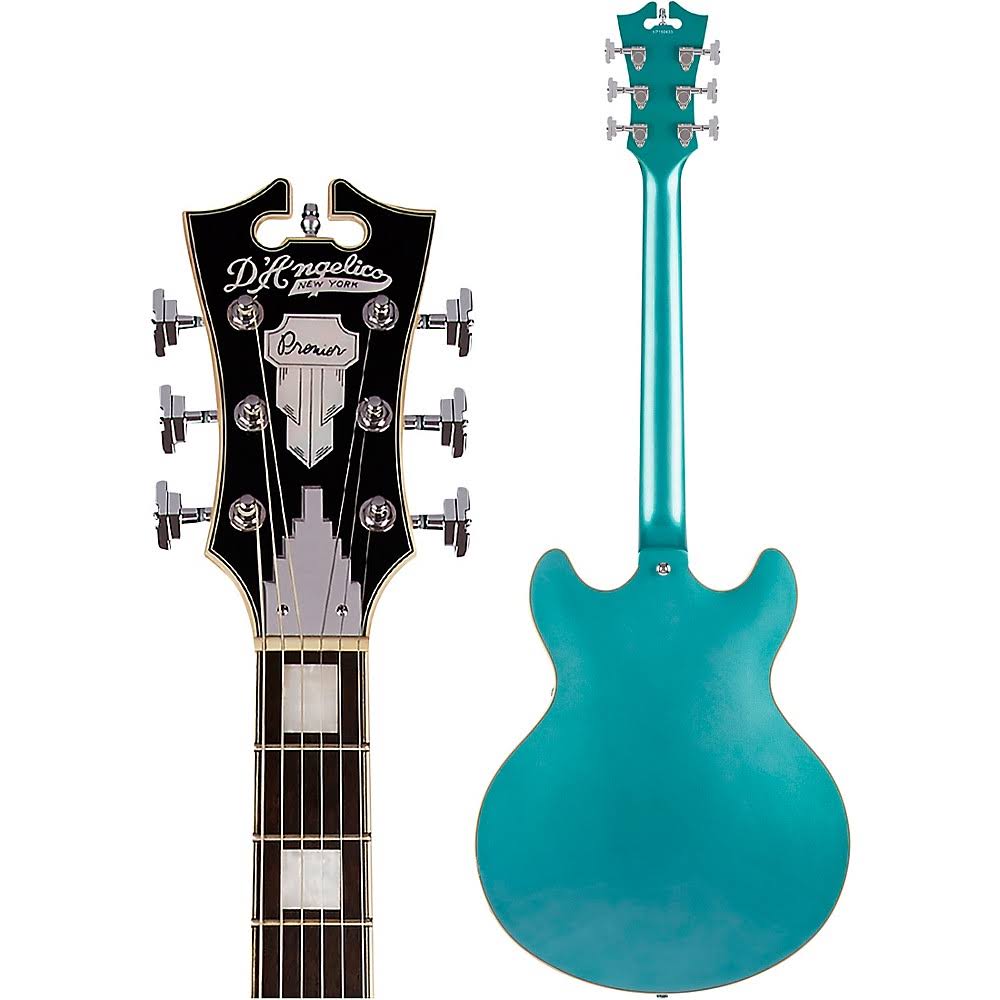Ocean Turquoise Semi-Hollow Electric Guitar U818368