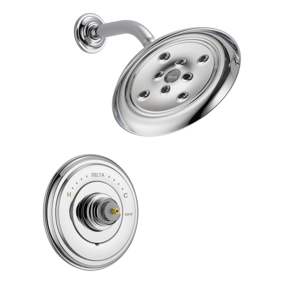 Chrome Shower Trim D820