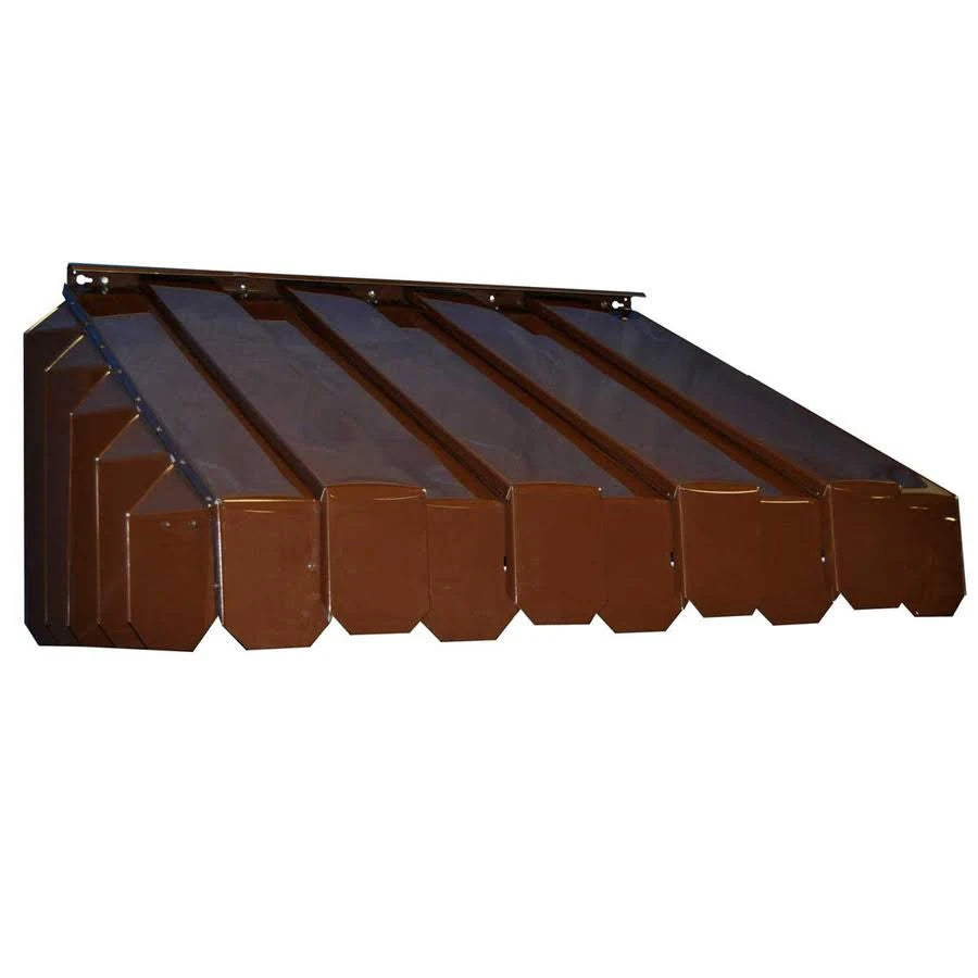 Brown Solid Slope Window/Door Fixed Awning H50247