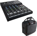8-Channel Compact Mixer with Padded Nylon Bag Q986
