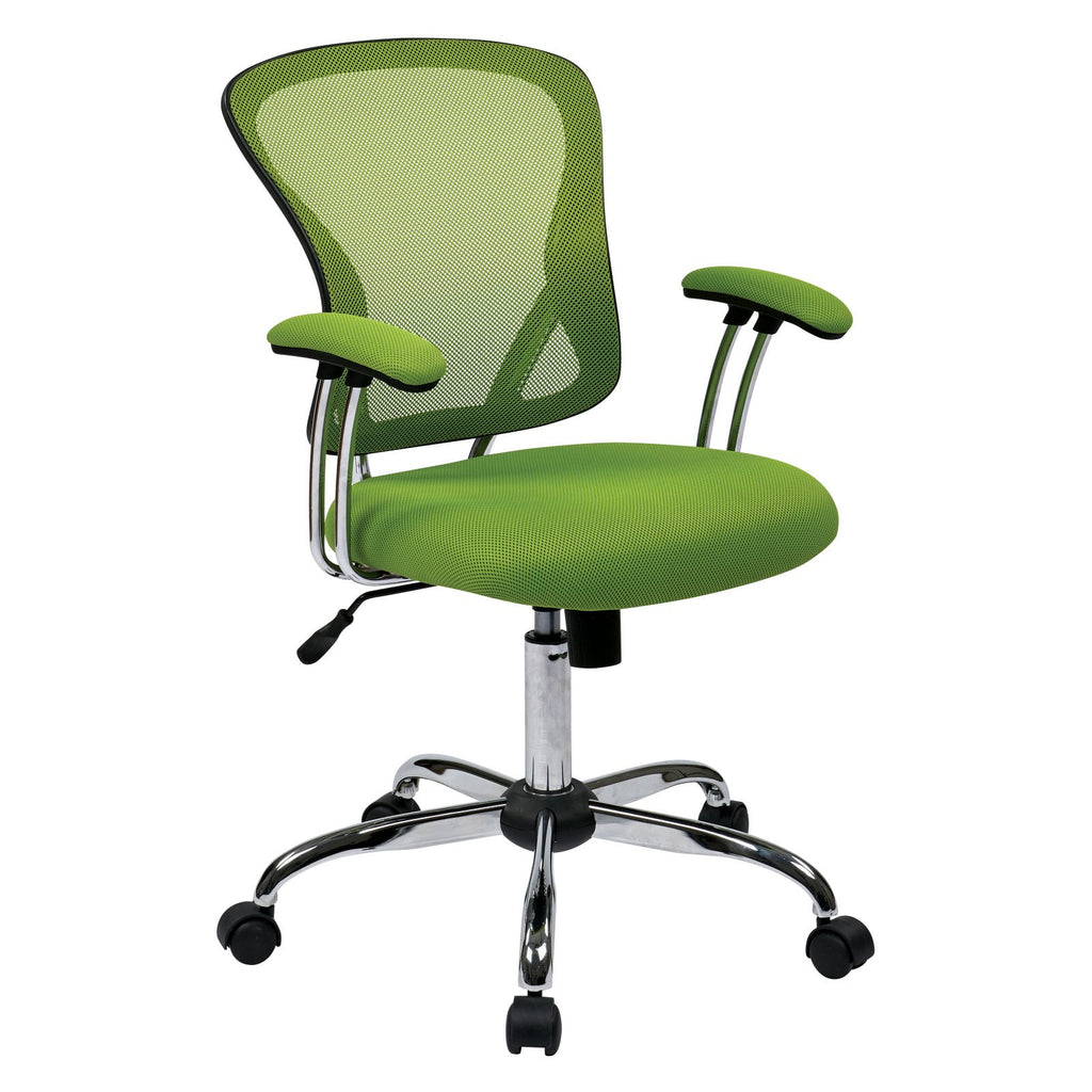 Green Mesh Fabric Task Chair D63738