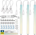 4 PCS 23 Inch Plug In LED Under Cabinet Light Kit U701535