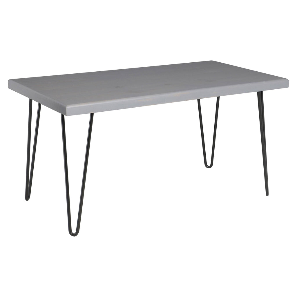 Weathered Gray Wood Bench D7708